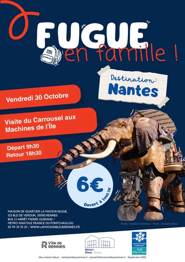 Maison Bleue - Fugue en Famille à Nantes