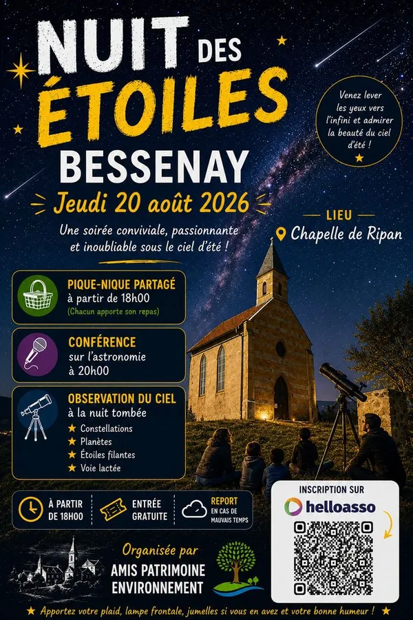 Nuit des Étoiles à Bessenay