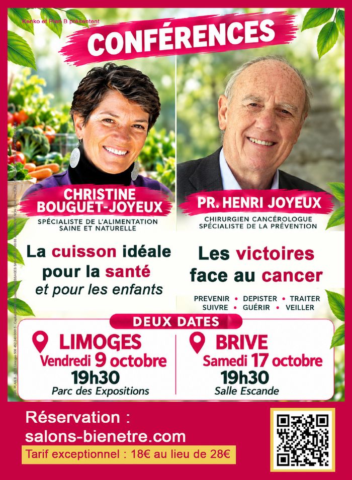 Conférences : Pr Henri Joyeux et son épouse