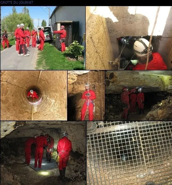 Initiation spéléo à Châteaudun