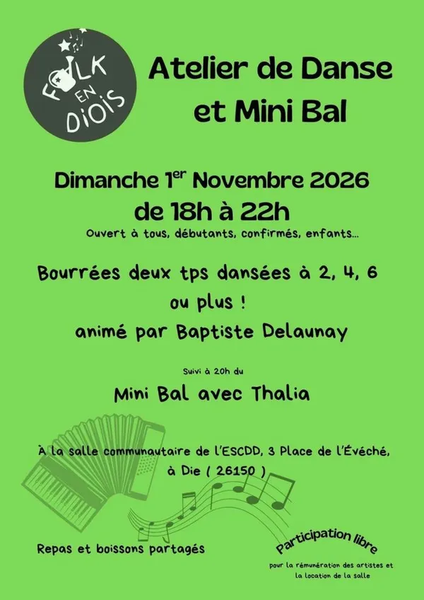 Atelier mini-bal