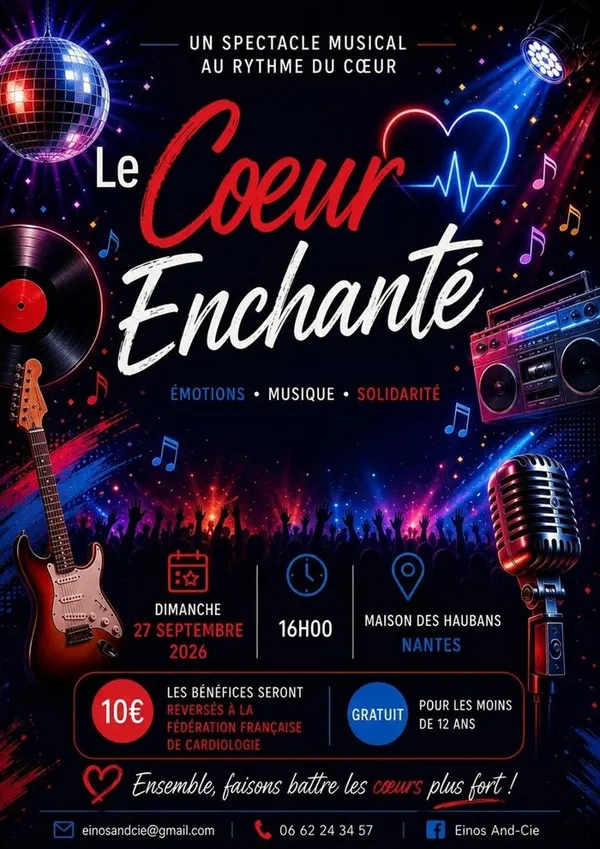 Spectacle musical : Le Cœur enchanté
