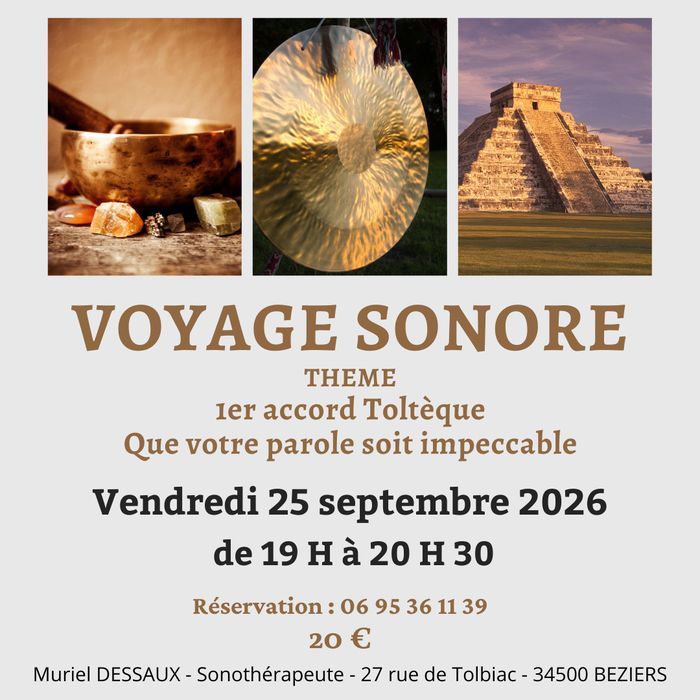 Voyage Sonore à Béziers