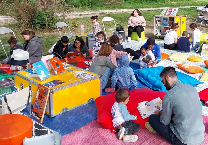 Lecture au parc :  après-midi festive