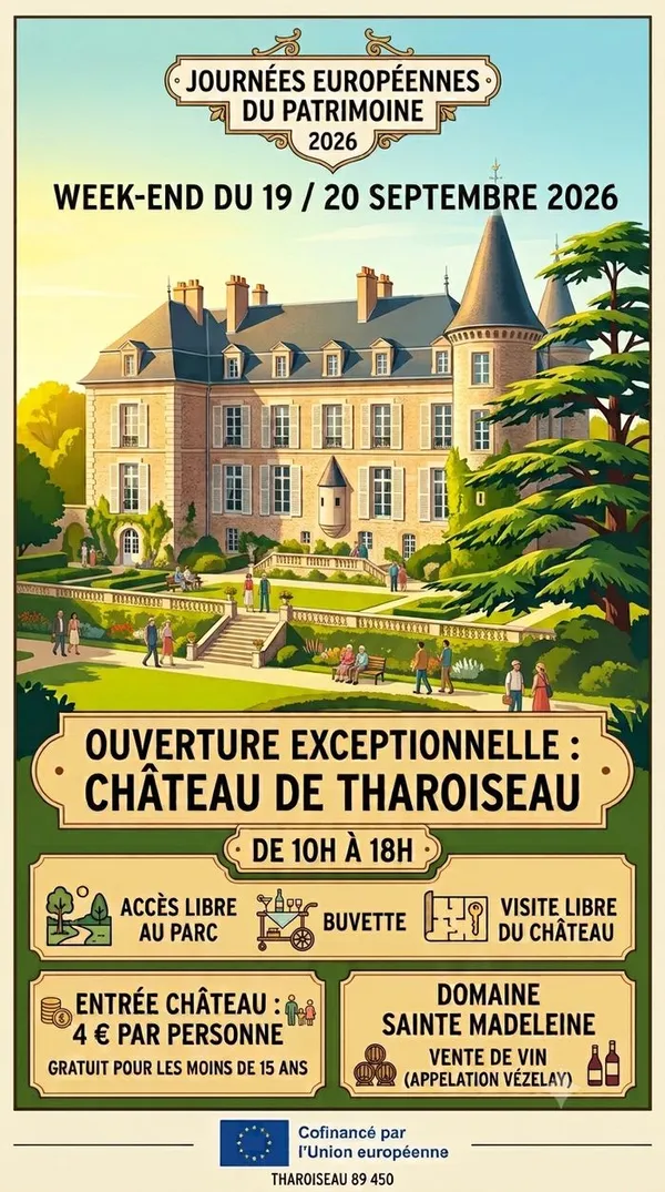 Visite Libre du château de Tharoiseau