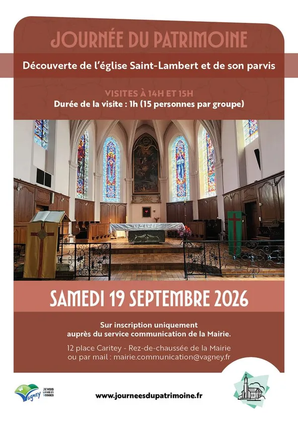 Découverte de l'église Saint-Lambert et de son parvis