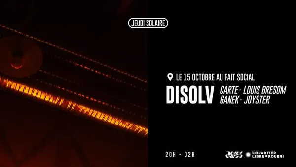 JEUDI SOLAIRE - DISOLV