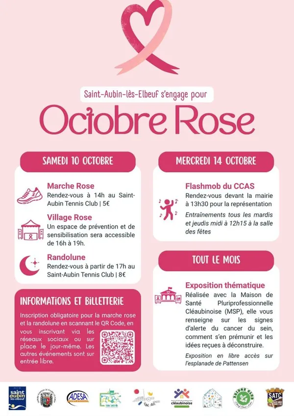 Double marche pour Octobre Rose