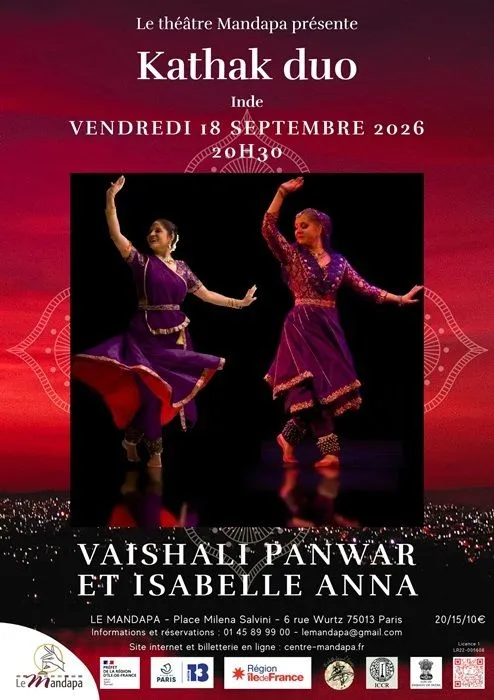 Kathak duo - Danse indienne