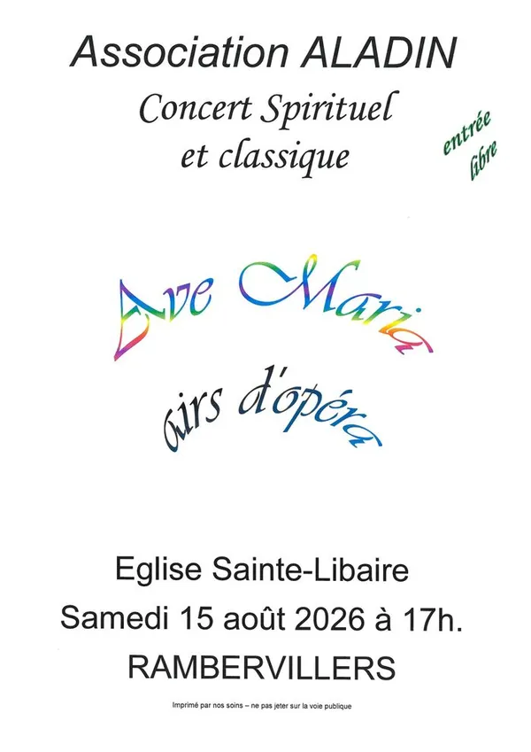 Concert spirituel et classique