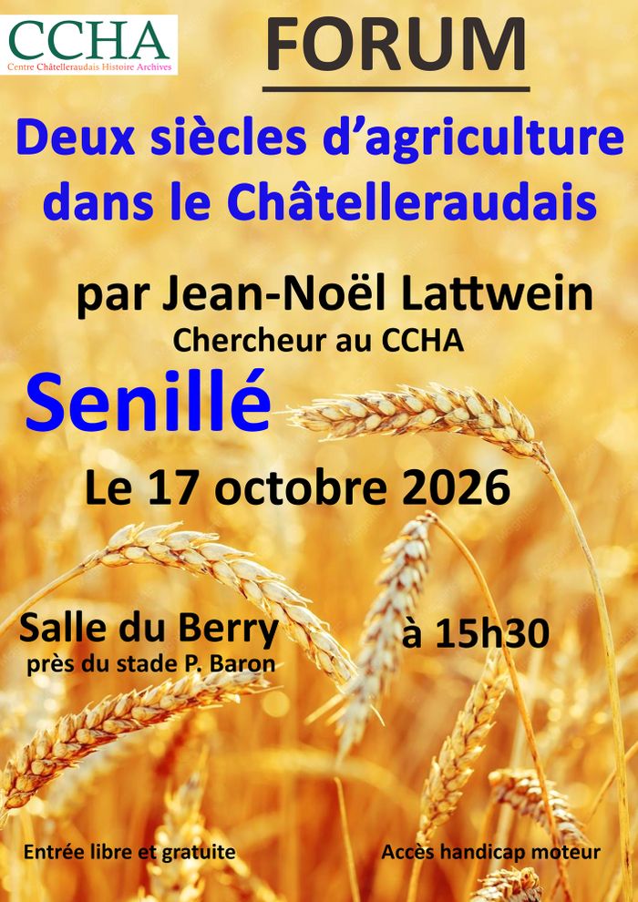 Deux siècles d’agriculture dans le Châtelleraudais