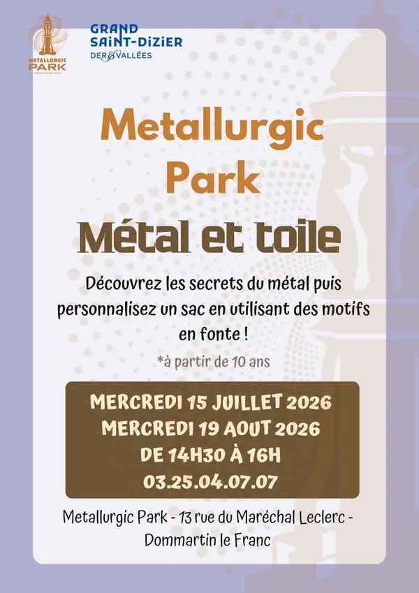 Visite "Métal et toile"