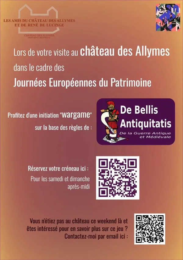 JEP 2026 au Château des Allymes