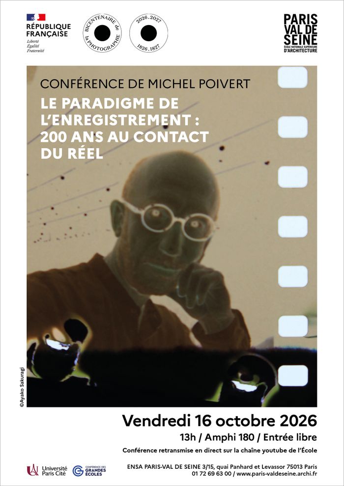 CONFÉRENCE MICHEL POIVERT : LE PARADIGME DE L’ENREGISTREMENT : 200 ANS AU CONTACT DU RÉEL