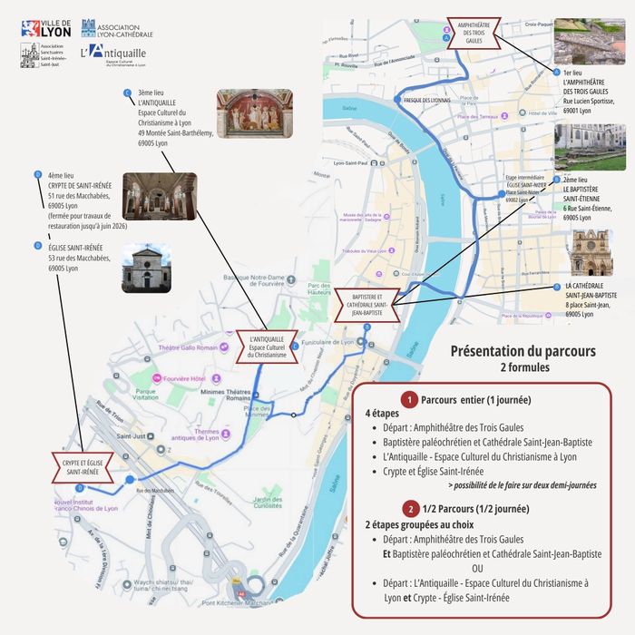 Les premiers chrétiens de Lyon : une visite multisites à travers l’histoire de Lugdunum