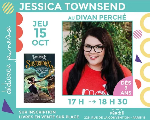 Jeunesse: Jessica Townsend dédicace « Nevermoor »