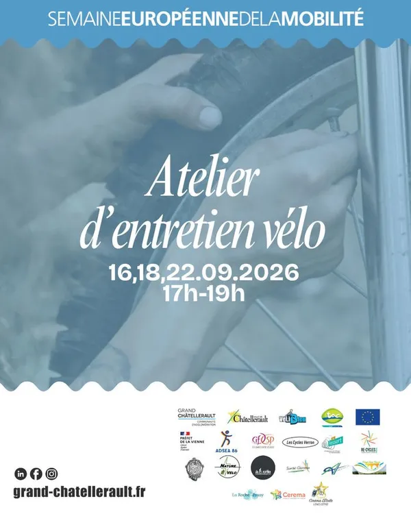 Atelier d'entretien vélo