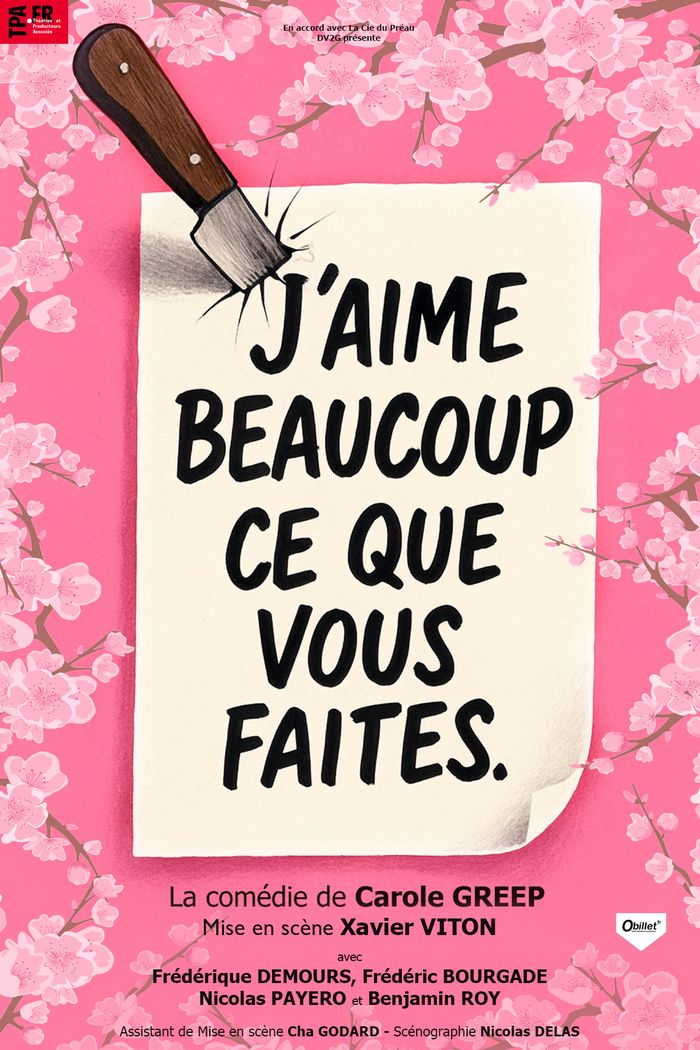 J'aime beaucoup ce que vous faites !