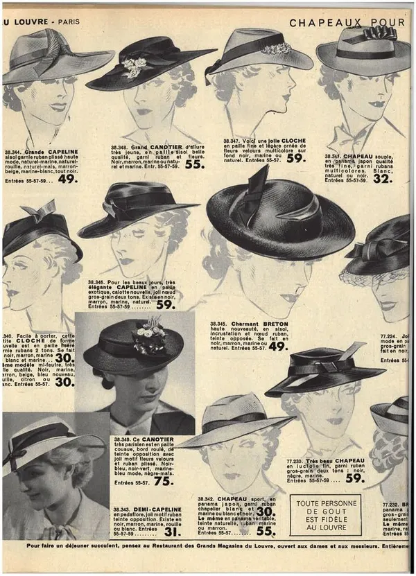 Exposition de chapeaux