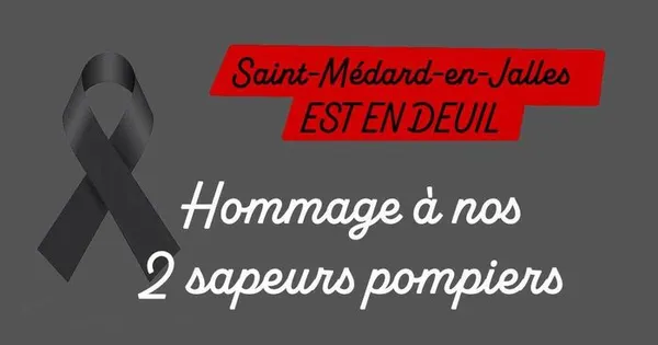 Hommage à nos 2 sapeurs-pompiers