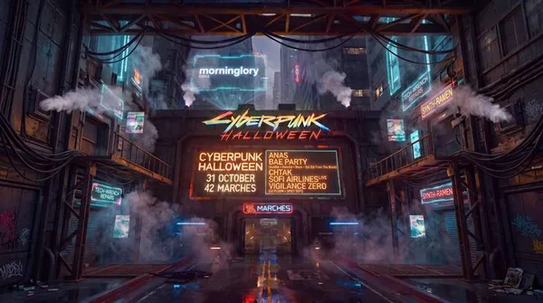 Cyberpunk Halloween @ 42 Marches