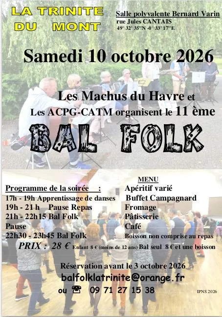 11ème bal Folk de La Trinité du Mont