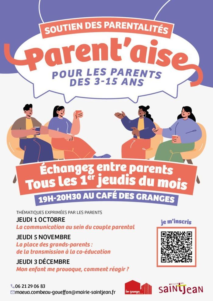 Parent’aise : un temps entre parents