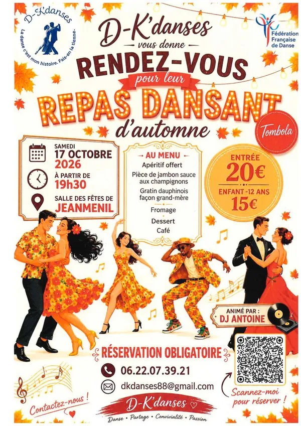 Repas dansant d'automne