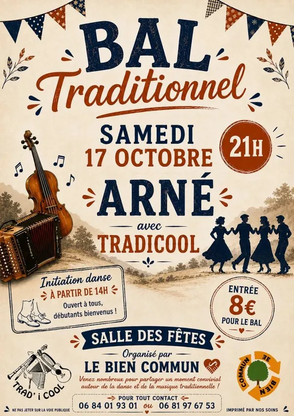 Mini stage de danses Traditionnelles et Bal traditionnel