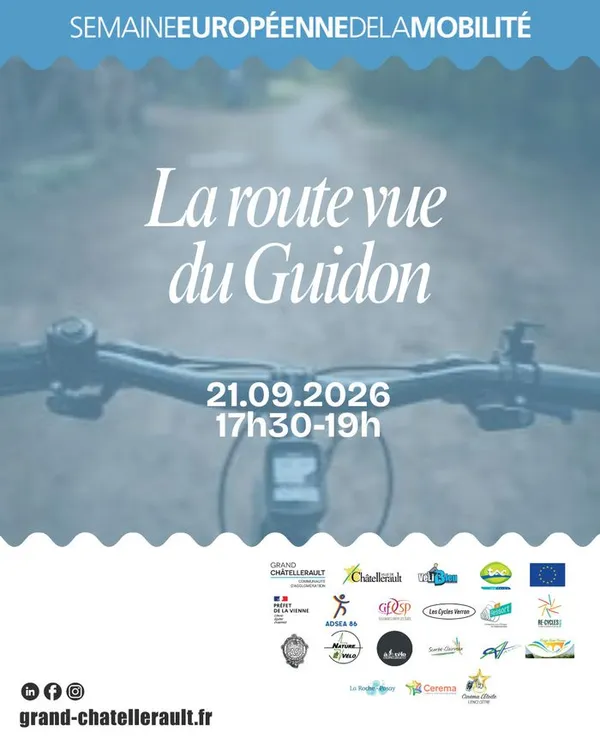 La route vue du Guidon