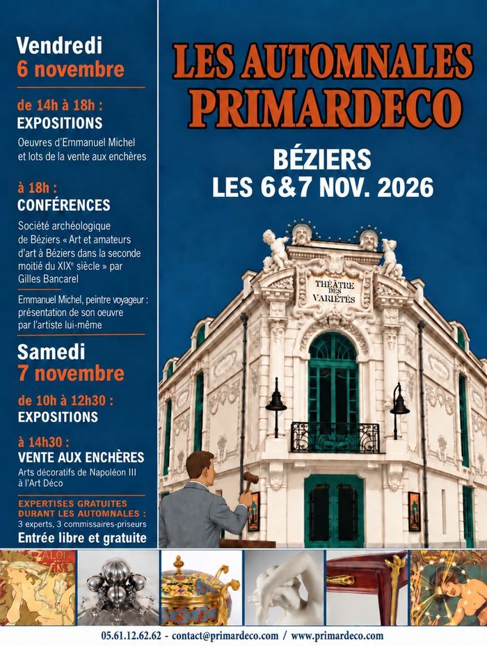 « Les Automnales 2026 » : A Béziers, les enchères montent sur scène