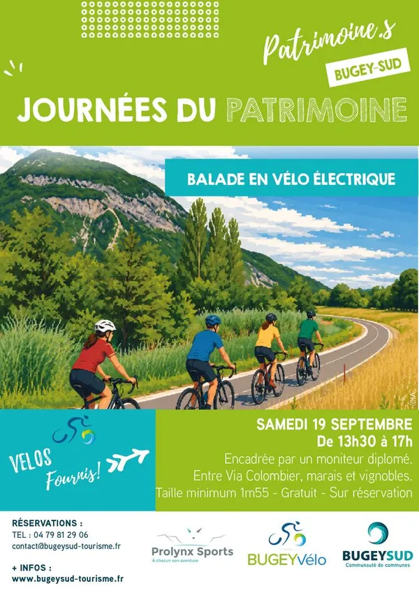 Balade à vélo électrique