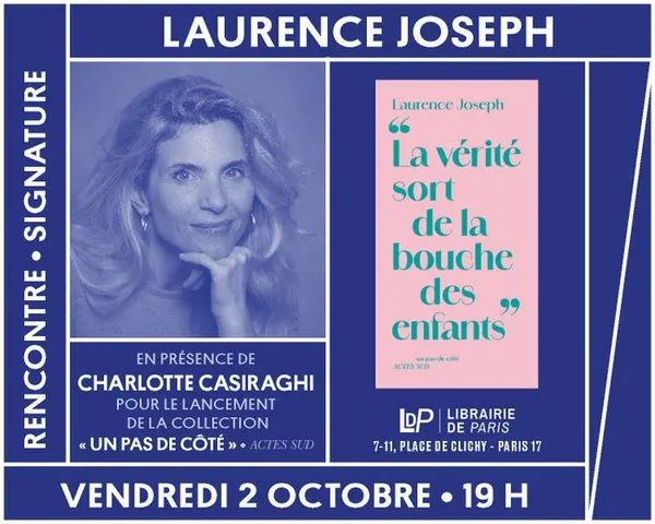Laurence Joseph et Charlotte Casiraghi pour le lancement de la collection « Un pas de côté »