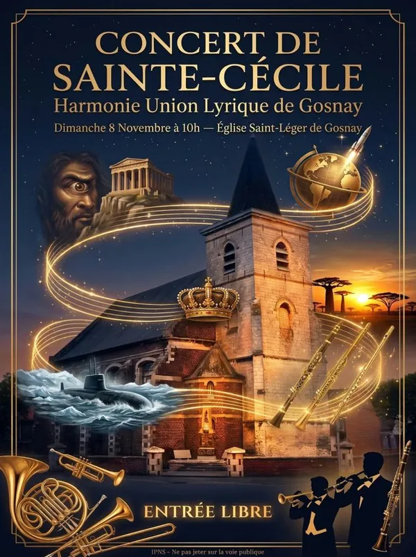 Concert de Sainte-Cécile à Gosnay
