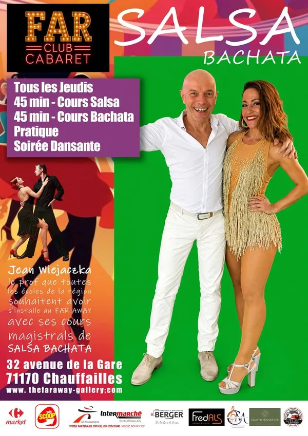 Cours de Salsa Bachata avec Jean Wiejaczka