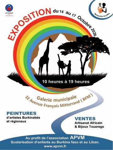 Expo-vente d'artisanat africain de l’APVM