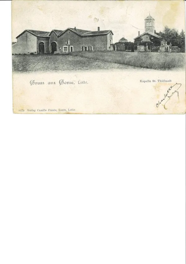 Exposition d'anciennes photos du Prieuré Saint-Thiébault à Gorze
