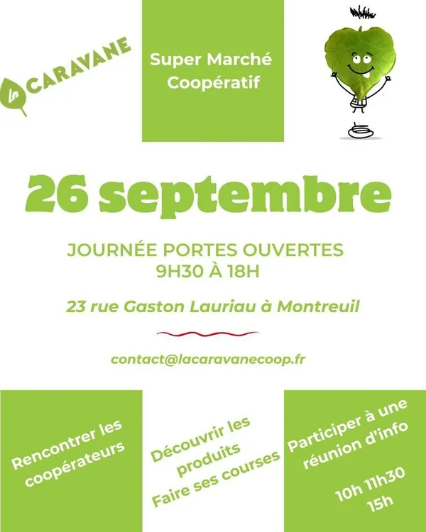 La Caravane ouvre ses portes !