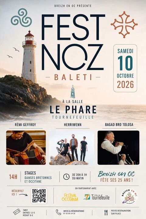Fest-noz Baleti - 25ans de Breizh en Oc