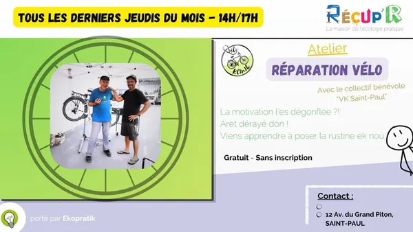 Véloklinik - Atelier réparation vélo