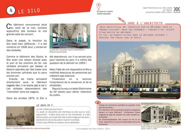 Carnet de balade urbaine "Le patrimoine industriel de la Joliette"