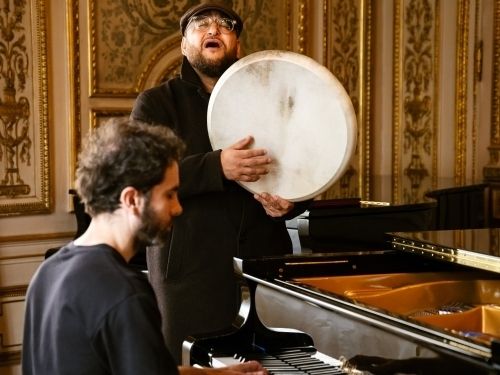 Concert d’Abo Gabi et Camille El Bacha, organisé en collaboration avec Pax Musica