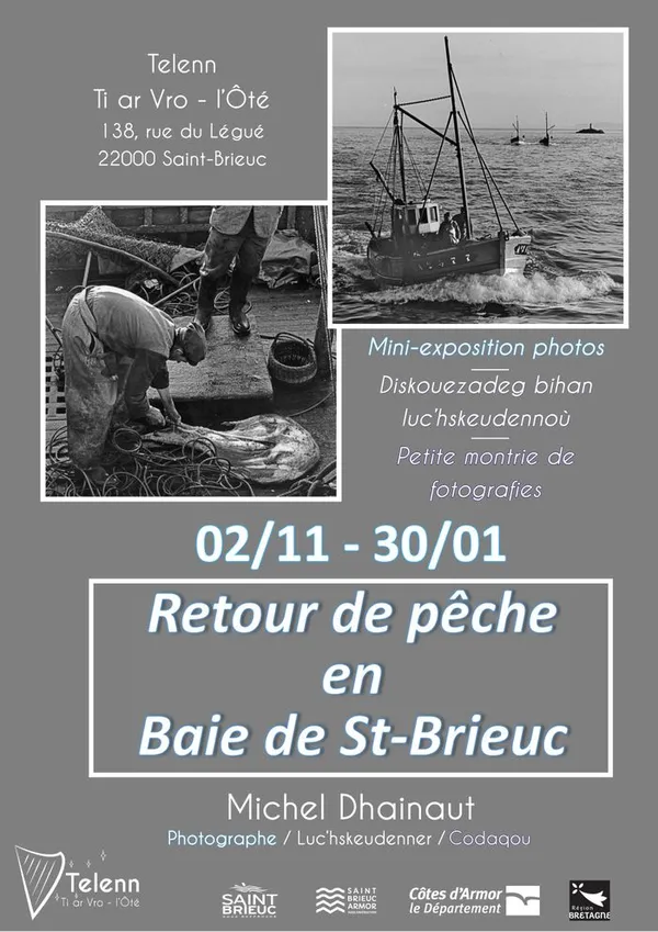 Mini-exposition "Retour de pêche en Baie de Saint-Brieuc"