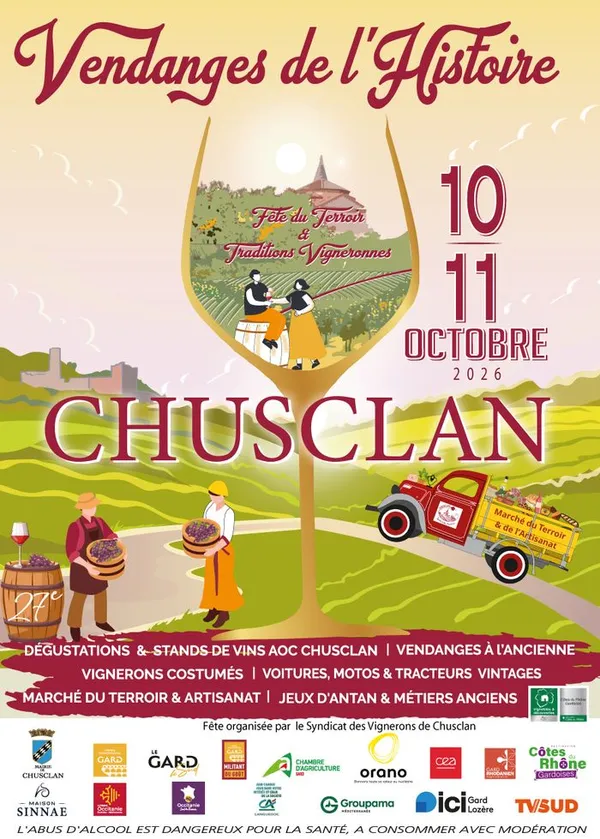 Les vendanges de l'histoire