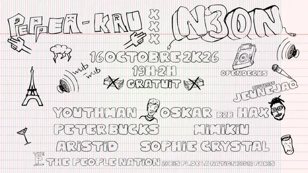 PEPPER KRU X N3ON @THE PPL NATION