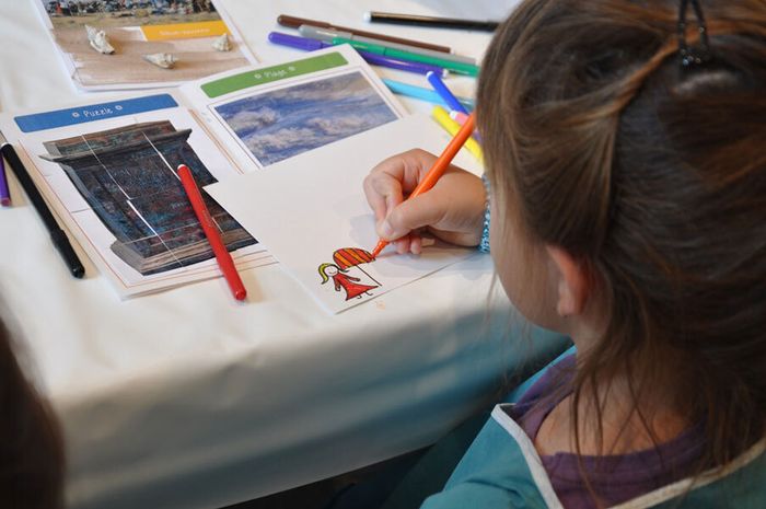 Visite-atelier : À l'image de l'artiste