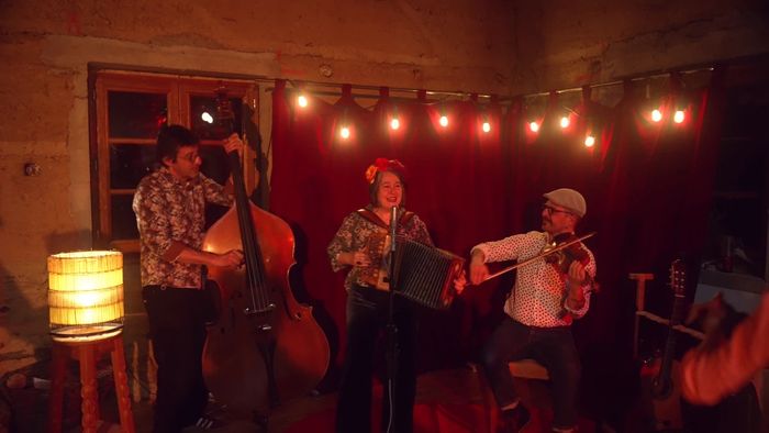 Isabelle Bazin en bal