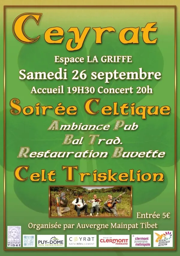Soirée Celtique avec le groupe Celt Triskelion