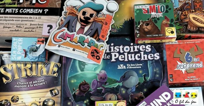Jeux de société avec la ludothèque Ô fil du jeu