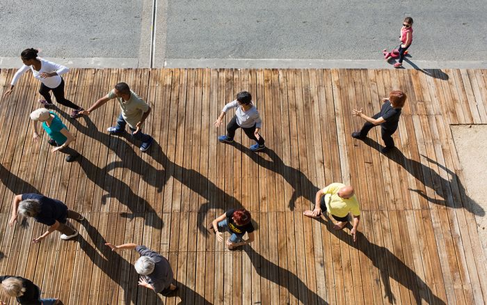 Arts énergétiques tous les matins au parc Rives de Seine